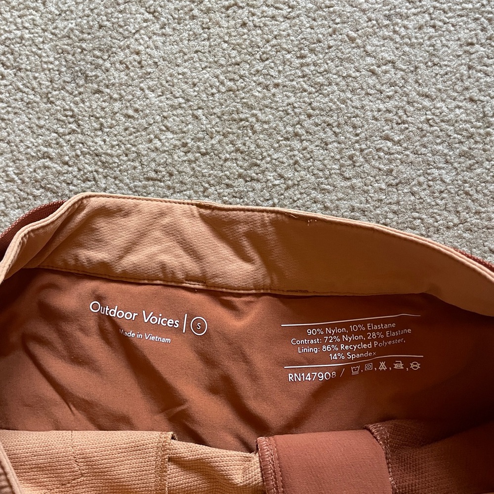 Outdoor Voices Rectrek 3” colorblock short